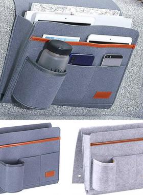Felt Bedside Storage Organizer Bags Anti-slip Bedside Bag Be