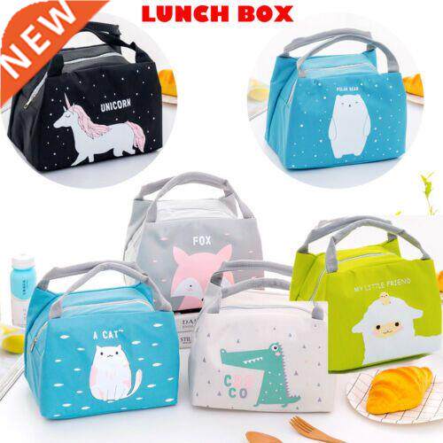 High Quality Cartoon Lunch Bag For Women Girl Kids Children