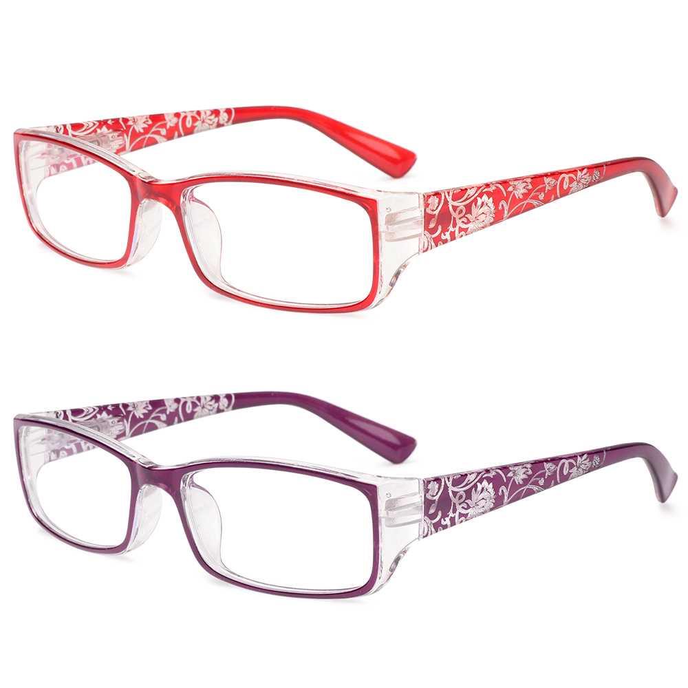 1pc Fashion Reading Glasses Portable Ultra Light Frame Anti-