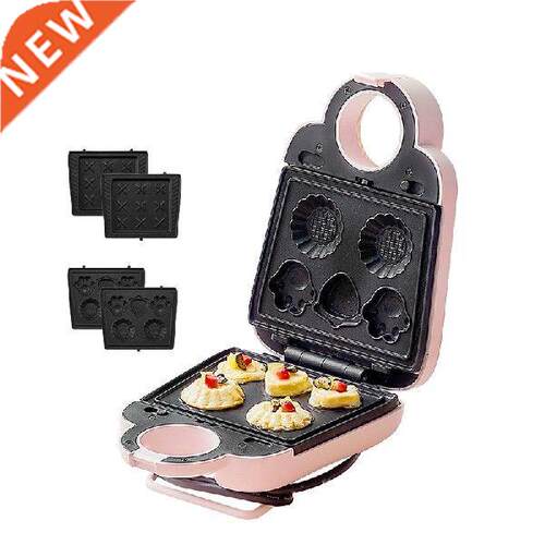 Electric Waffles Iron Sandwich Maker Oven Breakfast Machine