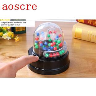 Lottery Ball Machine Compact Portable Bingo Games Equipments