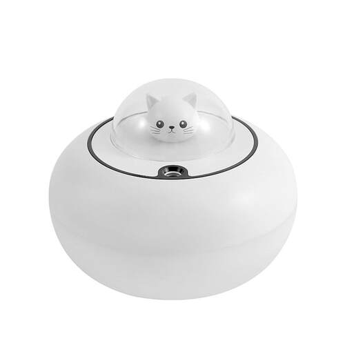 LED Light Cute Cartoon Cat Structure Cool Mist USB