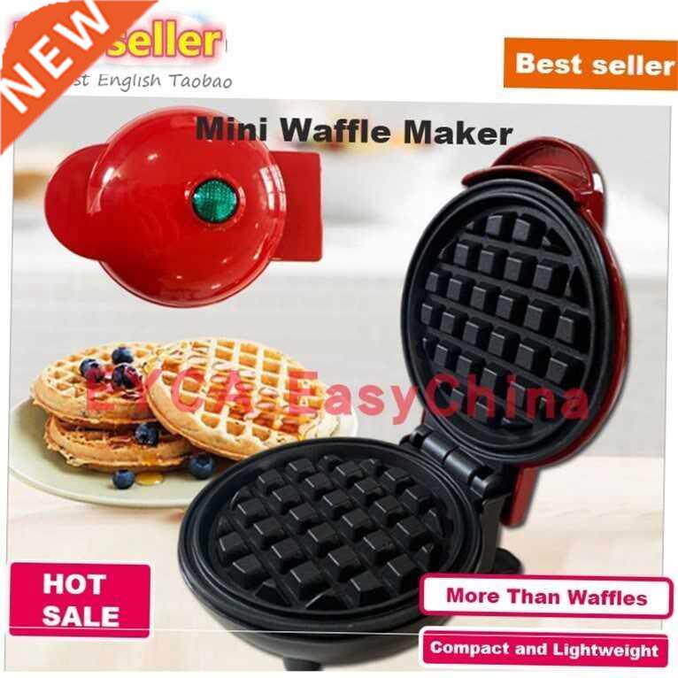 Mini Waffle Maker Machine for Waffles Paninis ToasTer