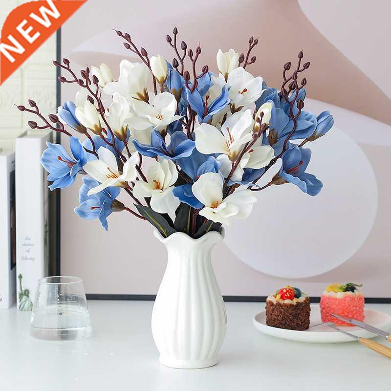 5 Forks 20 Heads Tangpu Simulation Bouquet Magnolia Home Dec