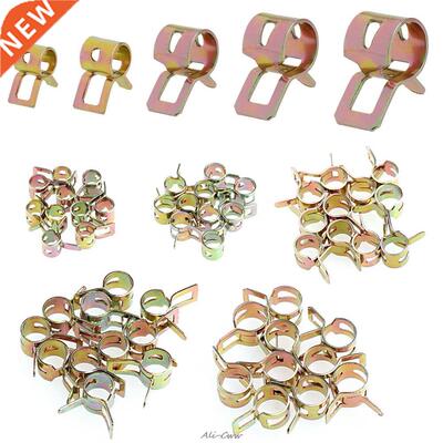 50Pcs 5/6/7/8/9mm Spring Clip Fuel Line Hose Water Pipe Air