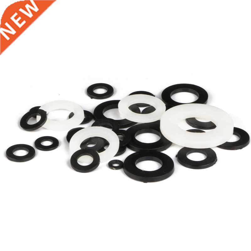 White Black Plastic Nylon Flat Washer M2 M2.5 M M4 M5 M6 M8