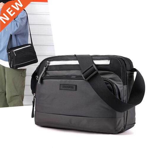 Nylon Shoulder Crossbody Bags Men Quality Messenger Bag Str