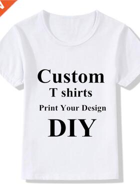 2022 Custom Children T Shirt  Print Your Design Kids T-Sh