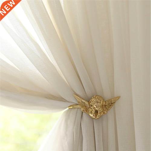 Brass Angel Curtain Hook Drapery Tieback Hooks Home Decor