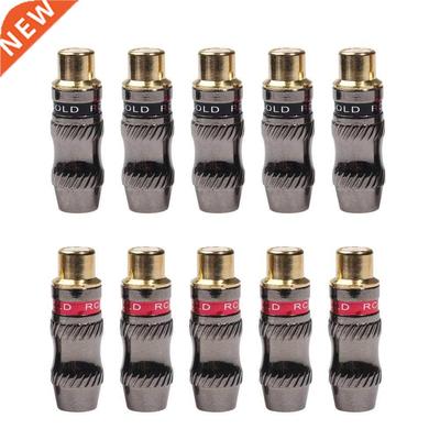 5 Pir RC Femle Terminl Connector Gold Plted RC Jck So