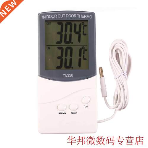 Indoor Outdoor Thermo Temperature Meter Electronic LCD Max-M