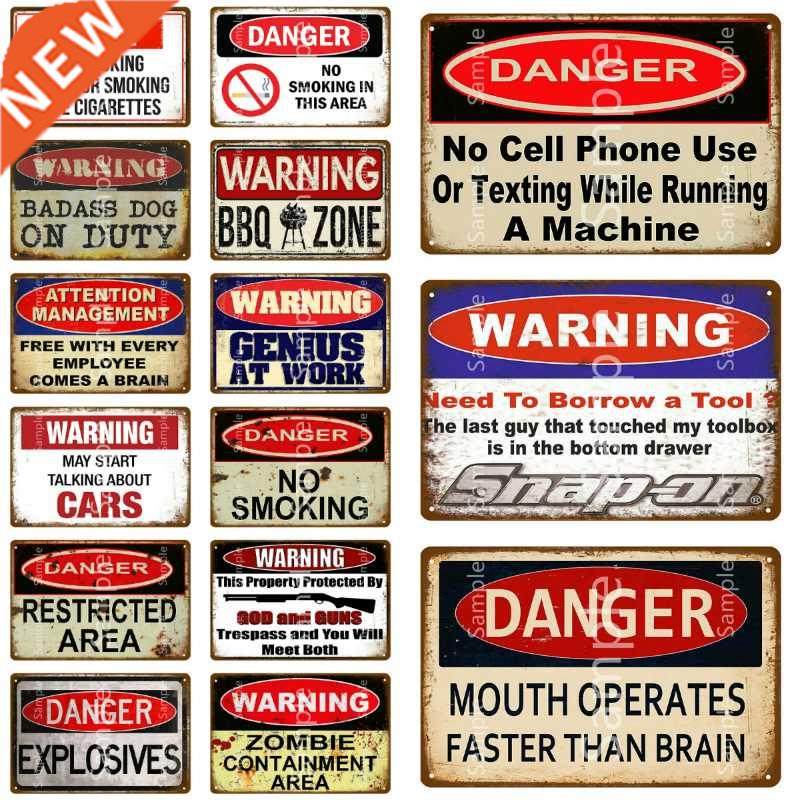 danger no smoking metal sign retro public background framele