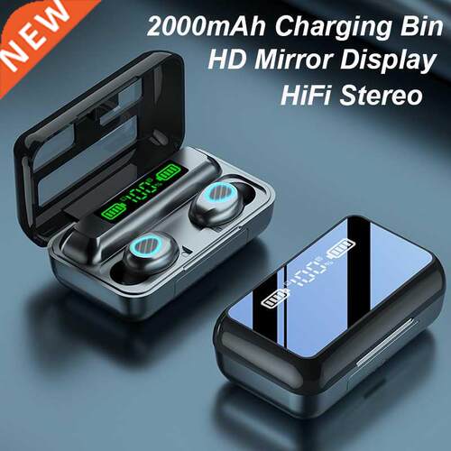 R15 TWS Wireless Headphone Stereo Bluetooth Earphone 5.1 3D