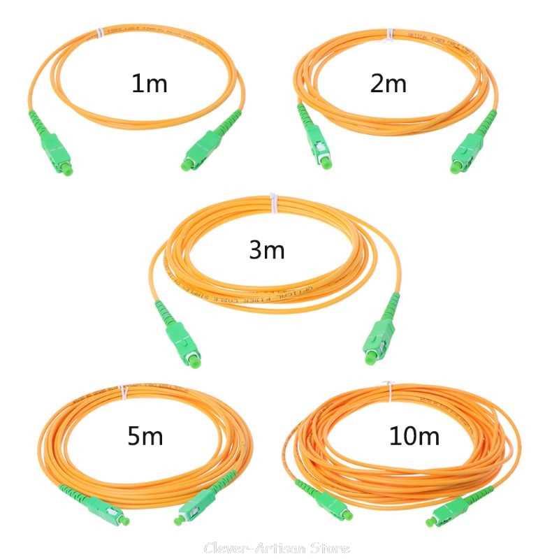 SC/APC-SC/APC-SM 3mm Fiber Optic Jumper Cable Single Mode Ex