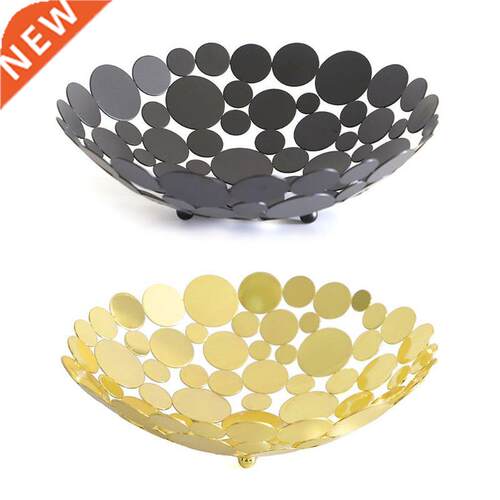 Fruit Basket Metal Creative Countertop Bowl Decorative