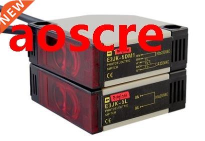 3 Sets E3JK-5DM1 E3JK-5L Beam Photoelectric Switch Sensor N