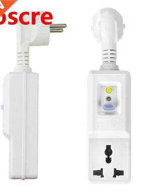 EU 16A Socket Adaptor Home Circuit Breaker Plug Leakage Prot
