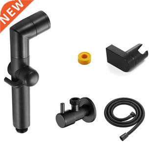 Bathroom Black Bidet Faucet Shower Tap Washer Mixer Corner V