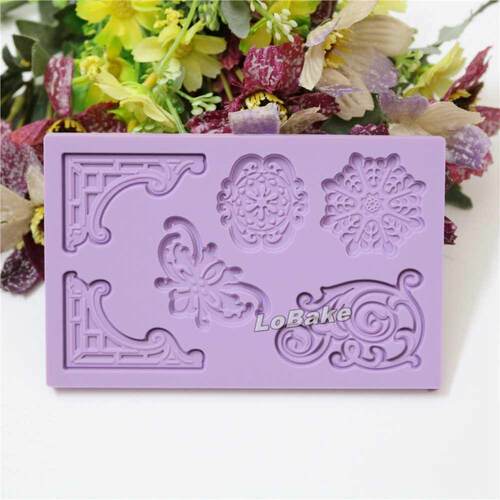 Brand new 15*9cm 6 cavities Chinese traditional pattern
