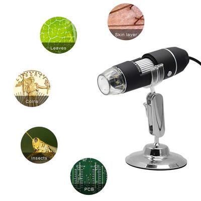 3 in 1 WiFi 1000x 8LED digital microscope USB CAMERA endosco