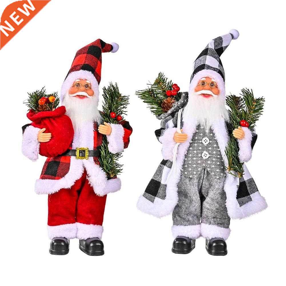 christmas ornaments resin santa claus doll toy party