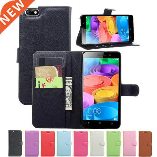 For Huawei Honor 4X 5.5'' Flip Wallet Case Leather Cover Fo