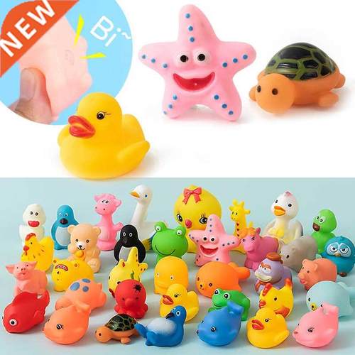 1/10 Pcs/set Baby Cute Animals Bath Toy Swimming Water Toys
