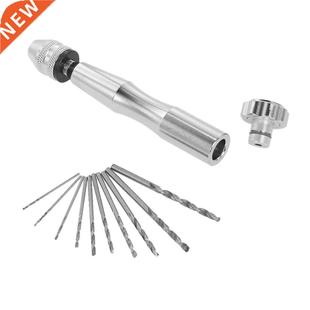 0.3-3.5mm Mini Hand Drill Set with 10pcs High-speed Steel Tw