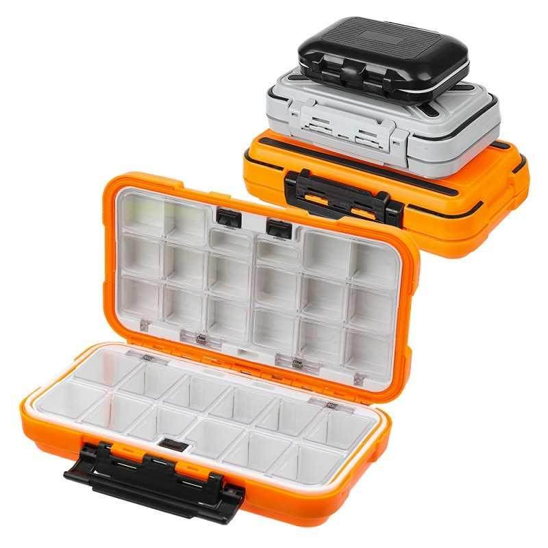 Waterproof Fishing Tackle Box Hooks Lures Accessories Box Fo