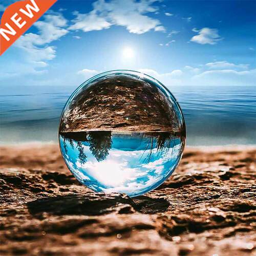 100mm Clear Glass Crystal Lensball Artificial Crystal Heali