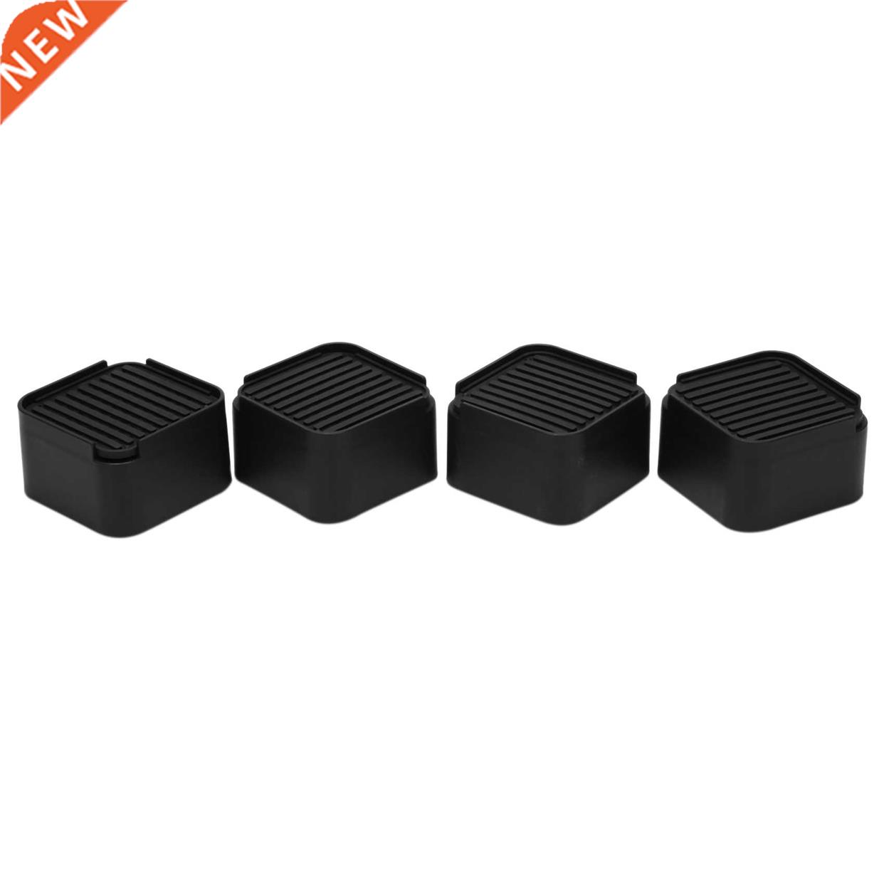 4 Pack 2 Inch Bed and Furniture Risers Elevator with Rubber