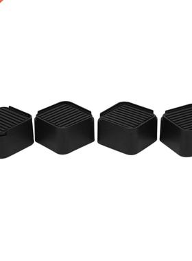 4 Pack 2 Inch Bed and Furniture Risers Elevator with Rubber