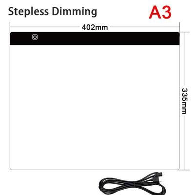 A3 SB LED Light Pad Artcraft Tracing Light Box Copy Board Di