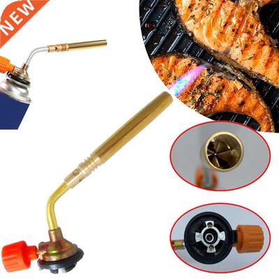 Butane Burner Welding Gas Torch Flame Gun Windproof