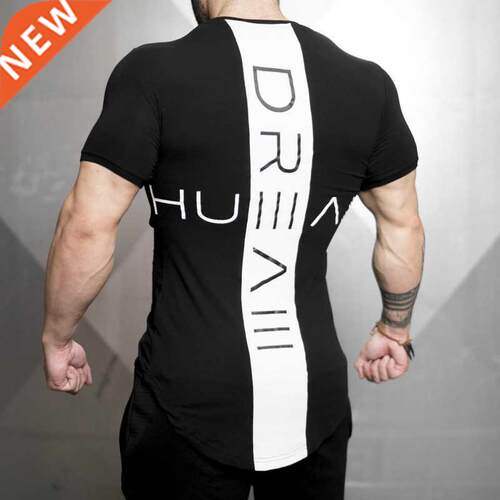 Long Fitness Sport T Shirt Men Rashgard Male Running Shirt G