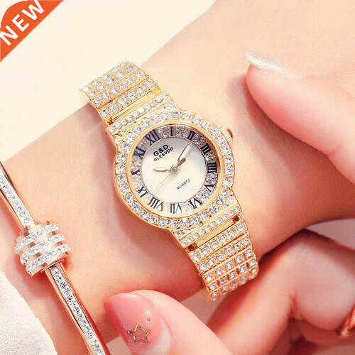 G&D Fashion nd Full Diamond Women's Bracelet Watch Diamo