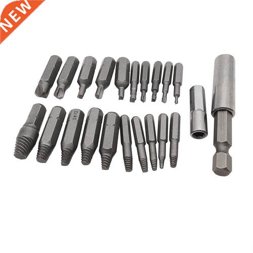 22Pcs/Box Screw Extractor Drill Bit Set for Disassemble Dama