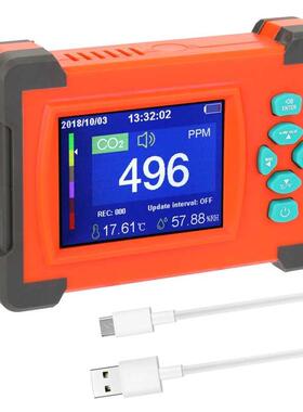 Portable CO2 Meter Tester for Carbon Dioxide Air Quality Mon