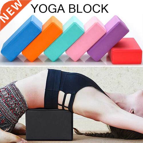 Gym Fitness EVA Yoga Block Colorful Foam Block Brick for Cro