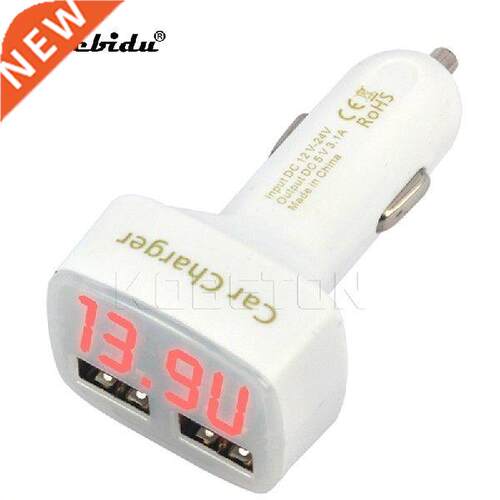 Dual USB DC 5V .1A Charger Universal Adapter Car charger
