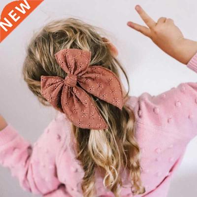 2Pcs Hair Pins For Baby Girls Hair Clips Bows Barrette Princ