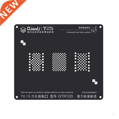 3D Black Steel BGA Stencil for iPhone 6/7/8 HDD NAND Hard Di