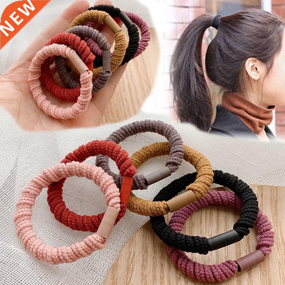 7 Style Girls Nylon High Elastic Hair Bands Children Ponytai