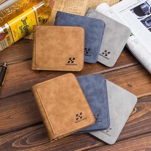 New Men's Leather Bifold Wallet Slim Hipster Cowhide Credit