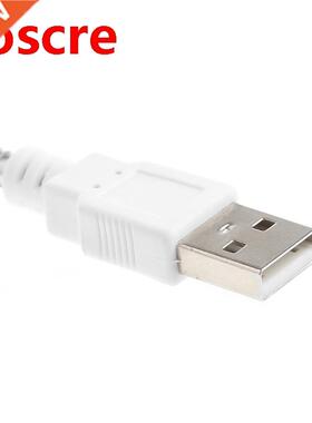 Flexible Metal Hose Power Supply USB Adapter Cable Extension