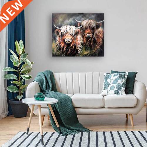 Diamond Painting Full Drill Yak Cow 5D Daimond Painting Embr