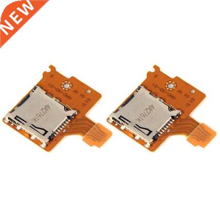 2 Pieces Card Slot Circuit Board Replacement TF SD Card Slot