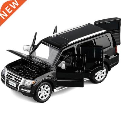 1/32 Pajero V97 SUV Model Toy Car Alloy Die Cast Sound Light