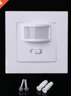 AC 110V-240V Infrared PIR Motion Sensor Recessed Wall Module