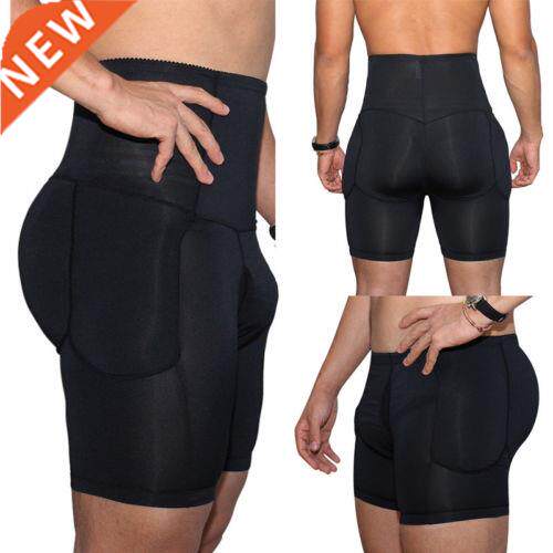Men's Compression High Wist Boxer Shorts Trinning Exercise